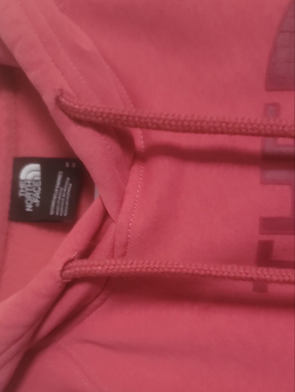 The North Face Women's Coral/Pink Crewneck Hoodie - Picture 8 of 11